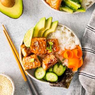 Teriyaki Salmon Bowl