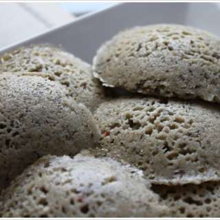 Multi Grain Idli (steamed lentil and rice cakes)