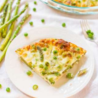 Cheesy Asparagus Frittata