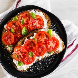 Tomato Ricotta Toast