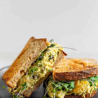 Healthy Greek Yogurt Curried Chicken Salad