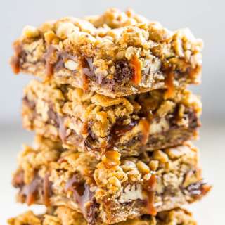 Salted Caramel Candied Pecan Carmelitas