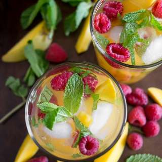 Raspberry Mango Sangria