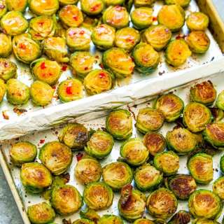 Roasted Brussels Sprouts {Two Ways in One}