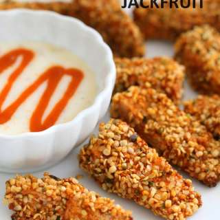 Spicy Hemp Crusted Jackfruit Nuggets
