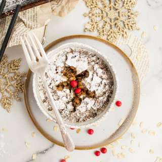 Baked Gingerbread Oatmeal