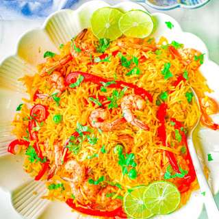 Instant Pot Shrimp Paella