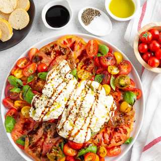 Burrata Caprese Salad