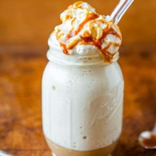 Homemade Caramel Frappuccino
