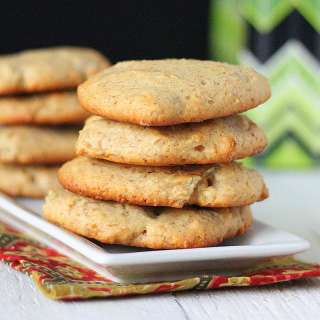 Candied Lime Almond Coconut Cookies, Vegan.