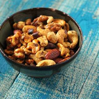 Chana Masala Spiced Roasted Nuts