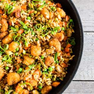 Crispy Shrimp Fried Rice