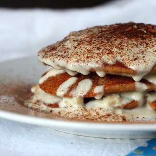 Vegan Tiramisu Pancakes