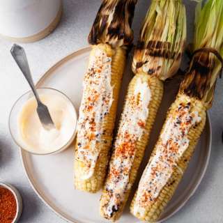 Grilled Mexican Corn