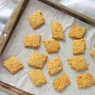 Chickpea Fennel Crackers (Chana Murmura Mathri) Vegan Gluten Free