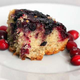 Cranberry Blueberry Upside Down Cake