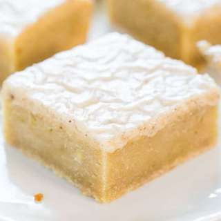 Banana Bars with Browned Butter Glaze