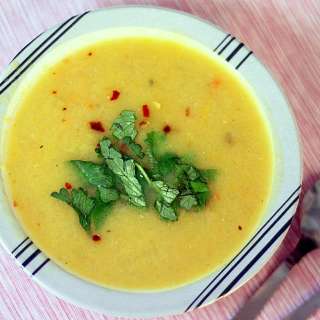 Carrot, Leek, Parsnip Soup
