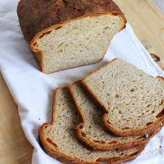 Grape Multigrain Sandwich Bread Loaf. Vegan