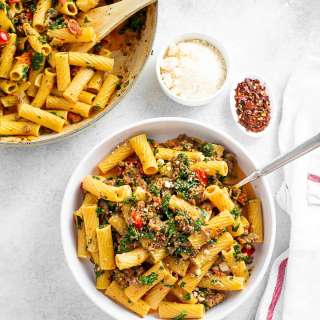 Italian Sausage and Kale Pasta