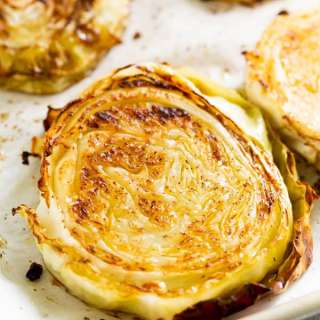 Simple Roasted Cabbage