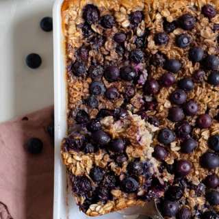 Baked Blueberry Oatmeal