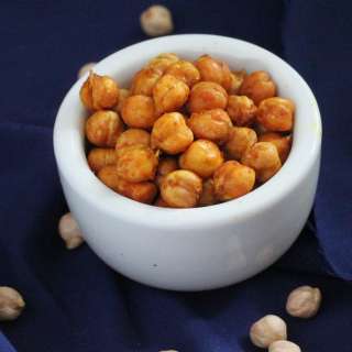 Turmeric Roasted Sprouted Chickpeas