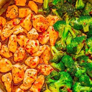 15-Minute Spicy Orange Chicken with Broccoli