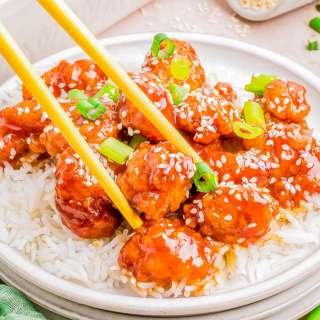 Sticky Sesame Chicken