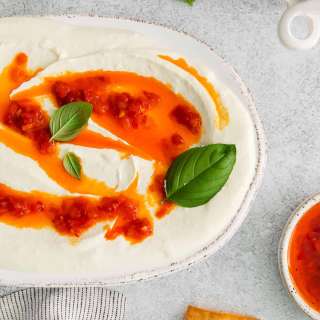 Harissa Whipped Feta