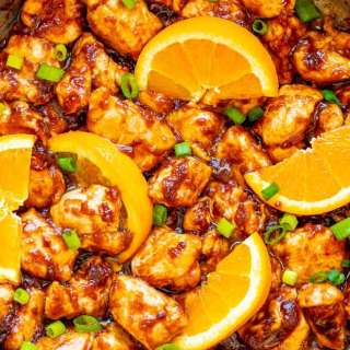 Healthier Orange Chicken
