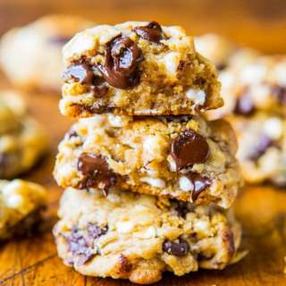 Soft and Chewy Smores Cookies