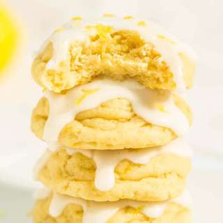 Softbatch Glazed Lemon Cream Cheese Cookies