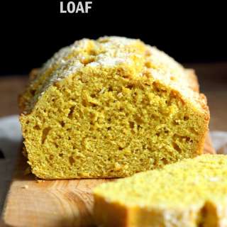 Coconut Turmeric Bread. 1 Bowl Golden Lemon Coconut loaf.