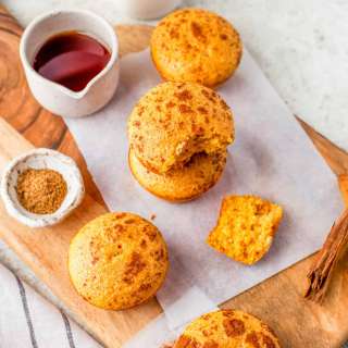 Sweet Pumpkin Cornbread Muffins