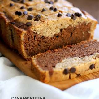 Cashew Butter or Peanut Butter Chocolate Marble Cake. Vegan Gluten free Cake
