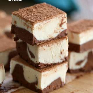 Vegan Tiramisu Fudge Bars