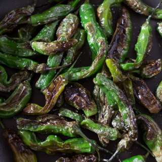 Blistered Shishito Peppers