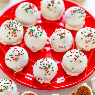 Gingerbread Two Ways: Truffles and Popcorn