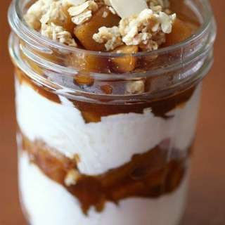 Maple Apple Yogurt Parfait