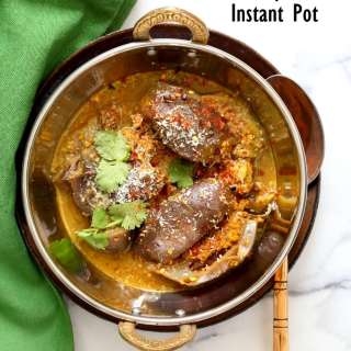 Instant Pot Masala Eggplant