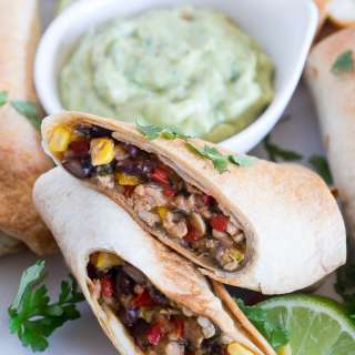 Baked Southwestern Chicken Egg Rolls