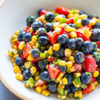 Blueberry Corn Salsa