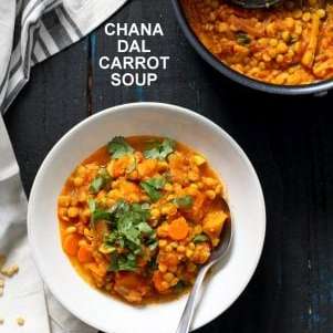 Chana Dal Veggie Soup