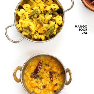 Mango Dal - Easy Toor Dal Soup with Mango