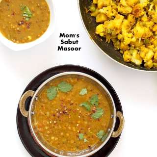 Sabut Masoor Ki Daal - Lentil Soup