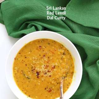 Sri Lankan Red Lentil Curry