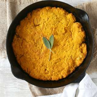 Pumpkin Cornbread with Sage