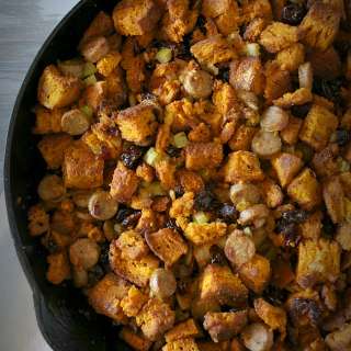 Pumpkin Cornbread Stuffing