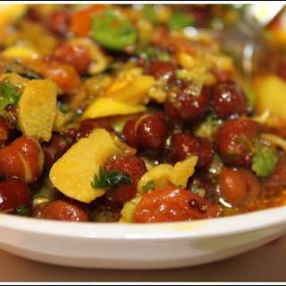 Sprouted Black Chickpea Curry
